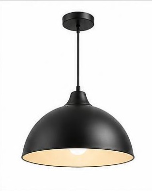 Pendente Industrial Preto